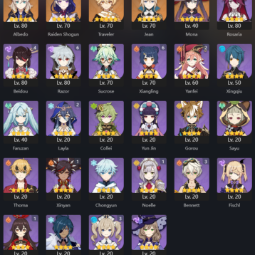 [NA] - AR52 - 28 CHAR - 5x 5* JEAN C1 - ALBEDO - RAIDEN - MONA - FULL ACCESS 0